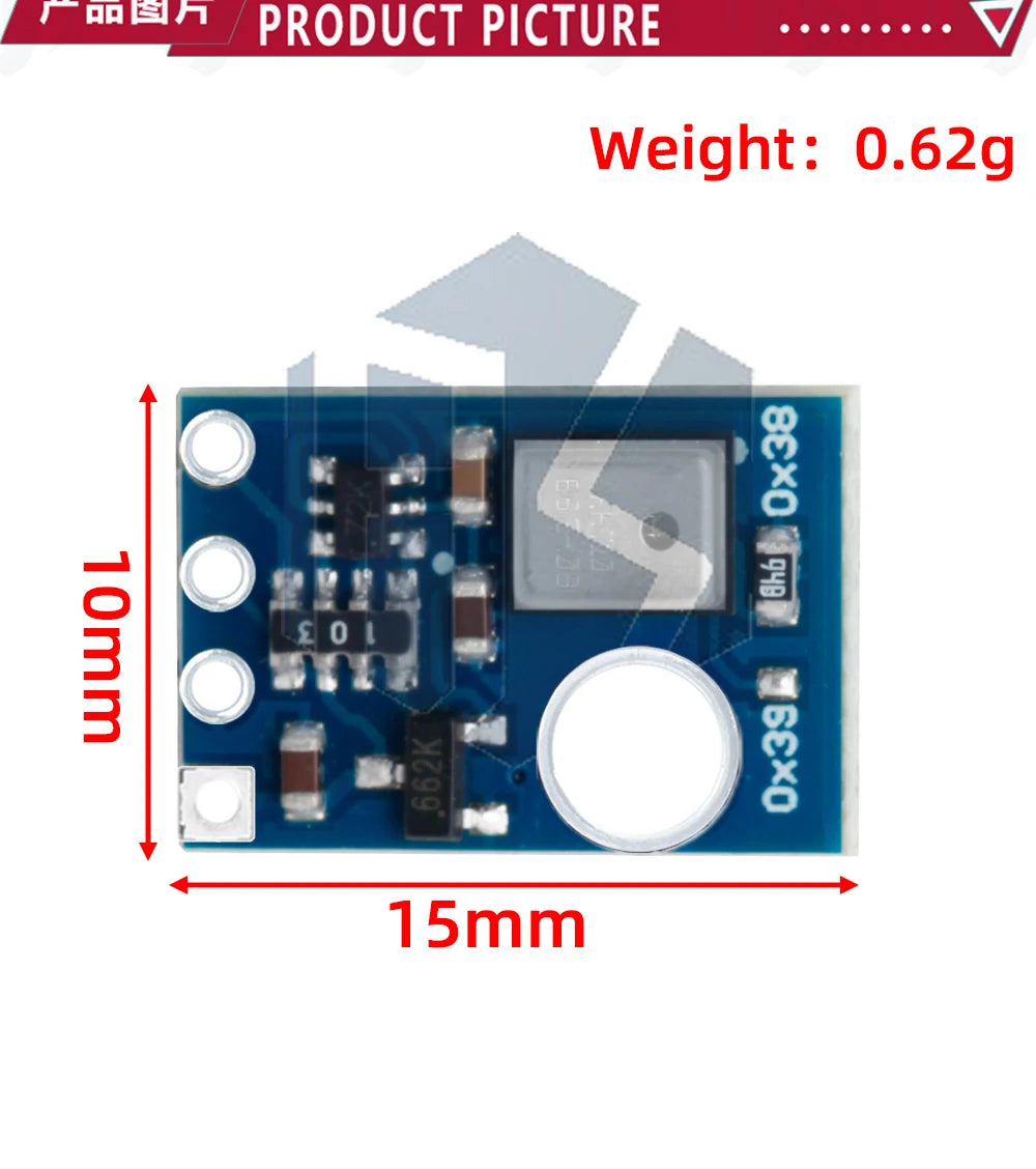 ‌AHT10 I2C Digital Temperature/Humidity Sensor – High-Accuracy Module Compatible with DHT11/SHT20/AM2302