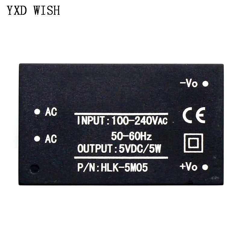 10pcs HLK-PM01 HLK-PM03 HLK-PM12 AC-DC 220V to 5V/3.3V/12V Mini Power Supply Module PM01 PM03 PM12 Isolated Transformer