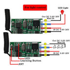 433Mhz 1CH RF Relay Receiver DC 3.6V-12V Wireless Remote Control Micro Receiver Mini Module Controller Switch Power Transmitter