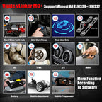 Vgate VLinker MC+ MC V2.2 Bluetooth 4.0 BT3.0 OBD Scanner Car Diagnostic Tools For IOS Android Scanner Auto Tool PK V1.5 ELM327