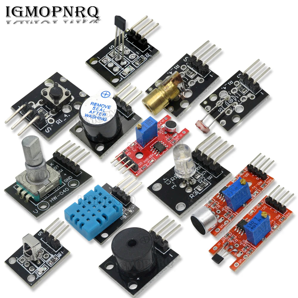 1PCS Hall/Button/Switch/Sensor KY-003/004/006/008/016/018/022/023/024/037/040 DIY Module KY-016 KY-022 KY-037 KY-040 For Arduino