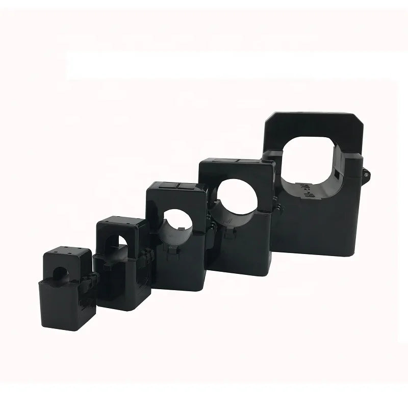 High Frequency 50mm Sensor 100/5 Ratio 1000:1 Split Core Current Transformer CT DC 600/5 AC Clamp 220v/240v Input