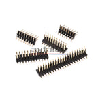 20PCS 1.27mm Pin Header PCB Connector 2P 3P 4P 5P 6P 7P 8P 9P 10P 12P 15P 16P 20P 25P 30P 40P 50Pin SMD Single Double Row Male
