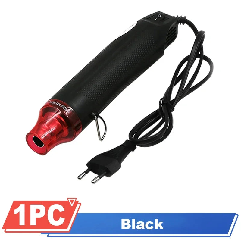 Hot Air Gun 220V Soldering Temperature Blower Gun DIY Crafts Electric Power Hot Dryer Mini Heat Gun For Shrink Tubing Car Wrap
