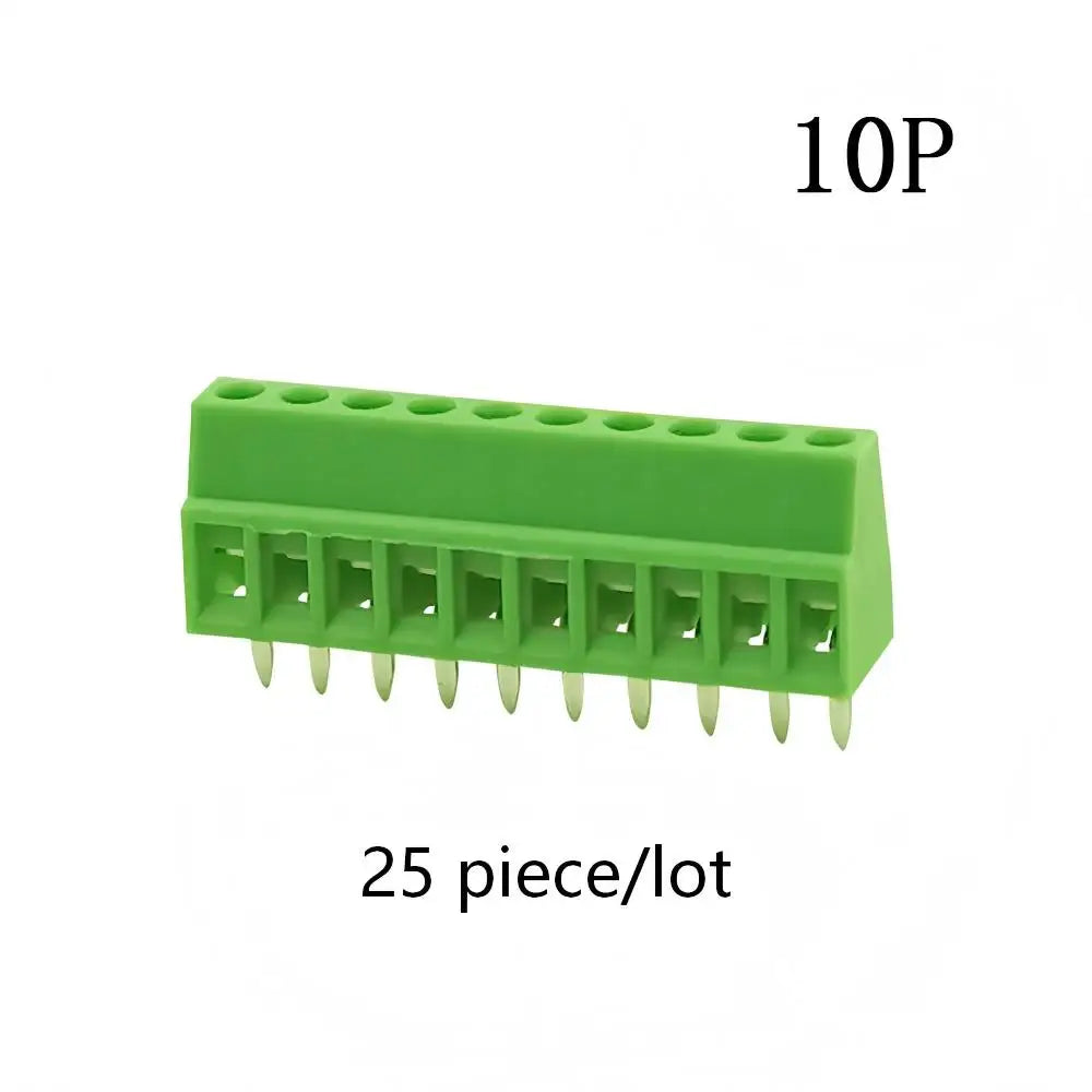 25PCS/50PCS 2.54mm rising clamp kf128-2.54 pcb screw terminal block DG308-2.54mm MPT0.5/-2.54 EK254V