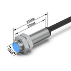 GTRIC Hall Effect Magnetic Proximity Sensor Switch NJK5001 Series M8 Sensing Distance 10mm DC10-30V NPN PNP N or S Pole
