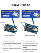 nRF52840 nRF52833 Zigbee BLE5.1/5.0 Wireless Module CDEBYTE BLE Mesh Low Power Consumption Small Size SMD BLE Module