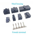 10Set Molex 3.0mmStraight /RightAngle WaferDouble Row Connector Plug2*1/2/3/4/5/6/7/8/9/10/11/12P Male Female Housing Terminals