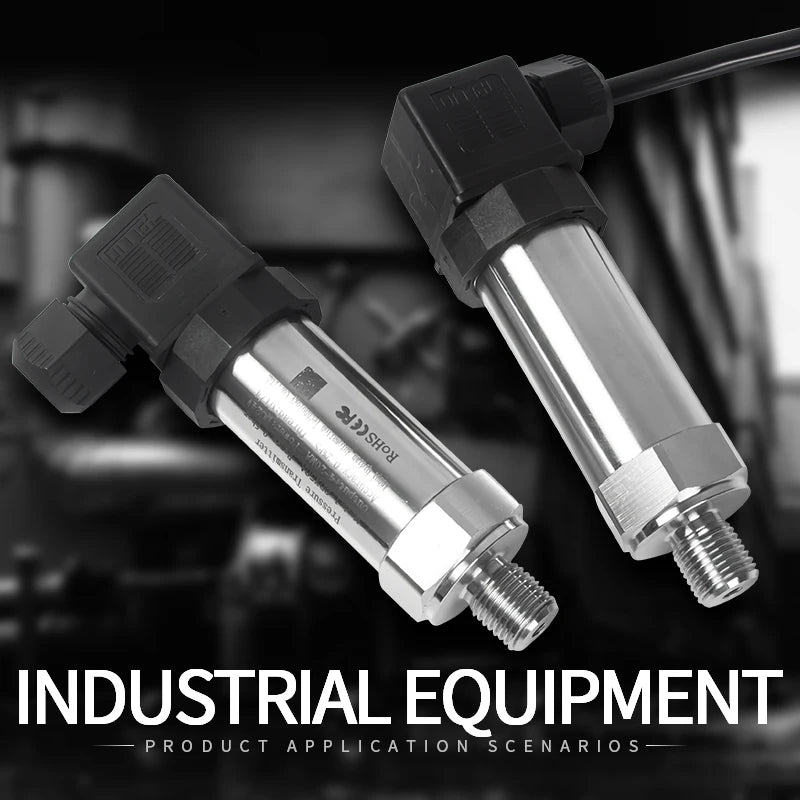 G1/4' 4-20mA 0-10V Pressure Sensor 1.6Mpa 10Bar 24V Supply 0.2Bar 60 Bar 50 Bar 100Bar OIL Water Gas Pressure Transmitter