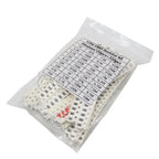 200PCS 660PCS 720PCS 4000PCS 0402 0603 0805 1206 1210 2512 SMD Resistor Kit 10K 100K 1K 1R 100R 220R 1% 5% Assorted Kit
