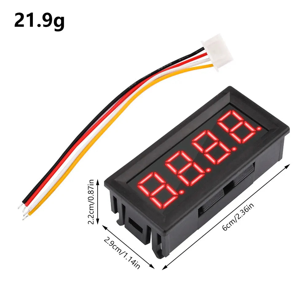 4 Digit 7 Segment LED Display Module Time Clock Indicator Tube Module Display Panel PLC Communication MODBUS for Arduino