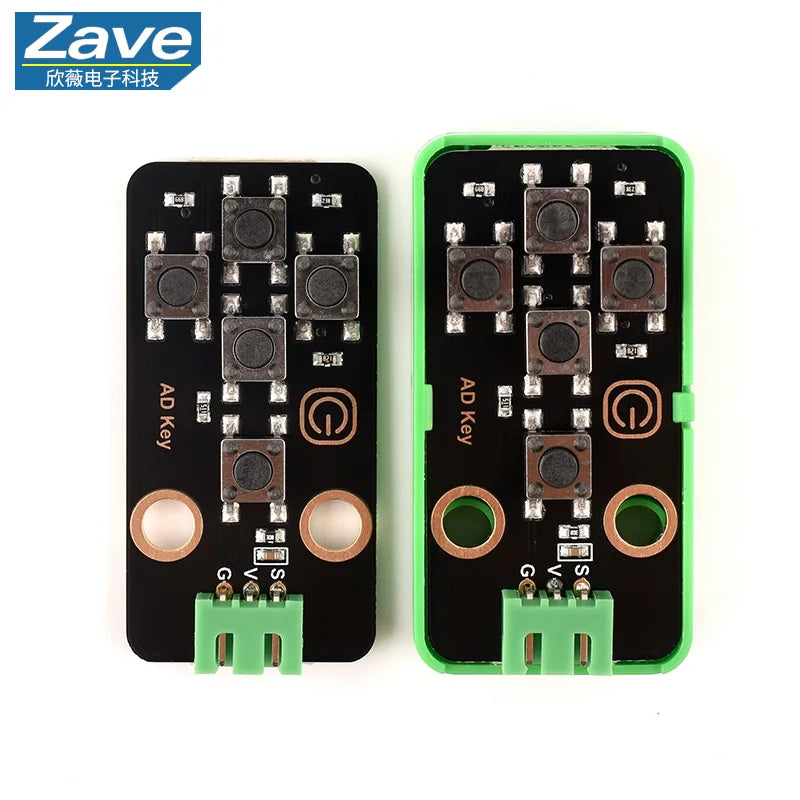 5-Channel AD Keyboard Analog Keyboard Module, Game Button Module Compatible with Building Blocks and Arduino
