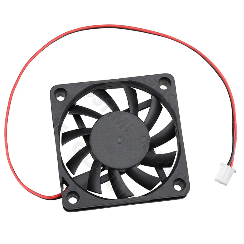 Gdstime 60MM Fan 24V 12V 5V Cooler 60x60x10MM Axial Cooling Fan 6010 Dual Ball Brushless Dupont USB Fan for PC Case CPU Cooling