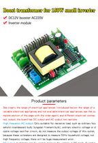 150W DC-AC Converter Booster module 12V to 110V 200V 220V 280V 150W Inverter Boost Board Transformer