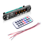 50W Amplifier MP3 Decoder Board DC 6V 18V Bluetooth 5.0 Car MP3 Player USB Recording Module FM AUX Radio For Speaker Handsfree