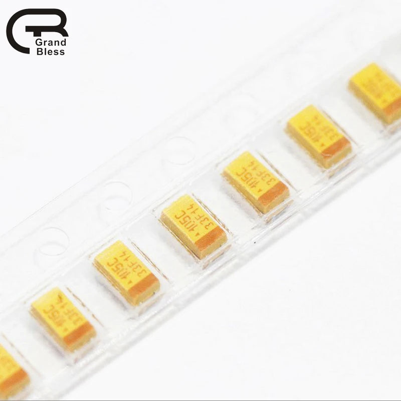 10PCS A B C D SMD Case Tantalum Capacitor 10v 16v 25v 35v 107A 227A 106C 226C 476C 686C 107C 475E 106E 226E 476E 475V 106V 10uF