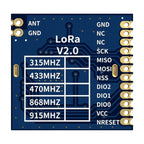 Hot Selling-2PCS LORA1276 100Mw SX1276 Module 4KM High Sensitivity Front End Lora Module SPI Interface 4KM Range 868Mhz,2PCS