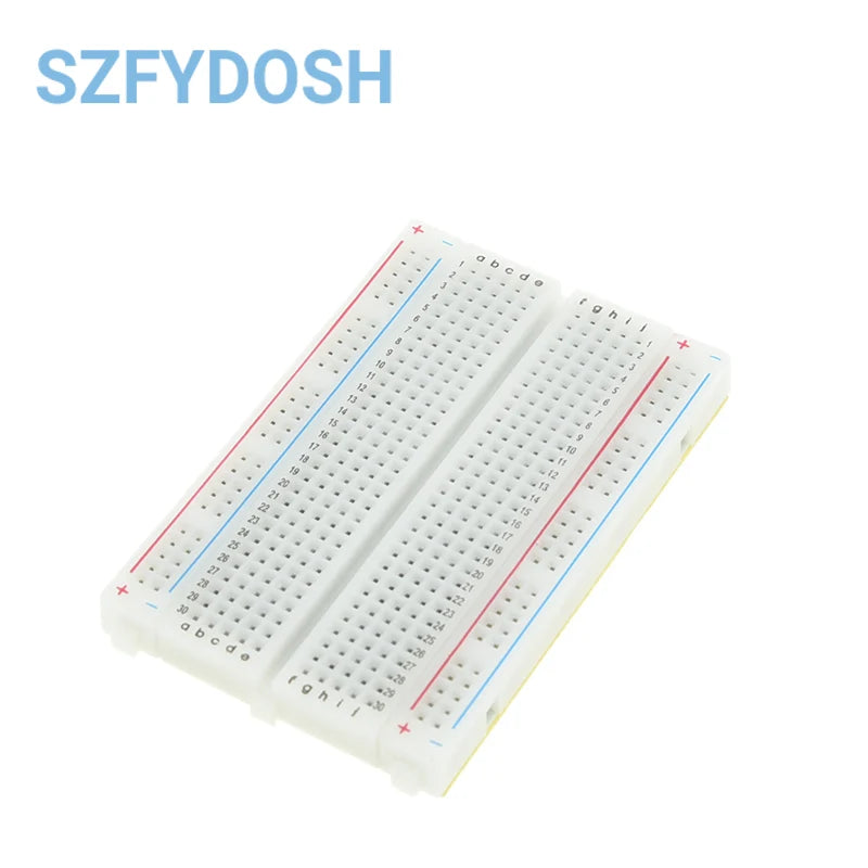 1-10pcs 400 Tie Points Solderless PCB Breadboard Mini Universal Test Protoboard DIY Bread Board for Bus Test Circuit Board