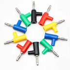 4mm Banana Plug Stackable Electrical Connector Free Solder Adaptor