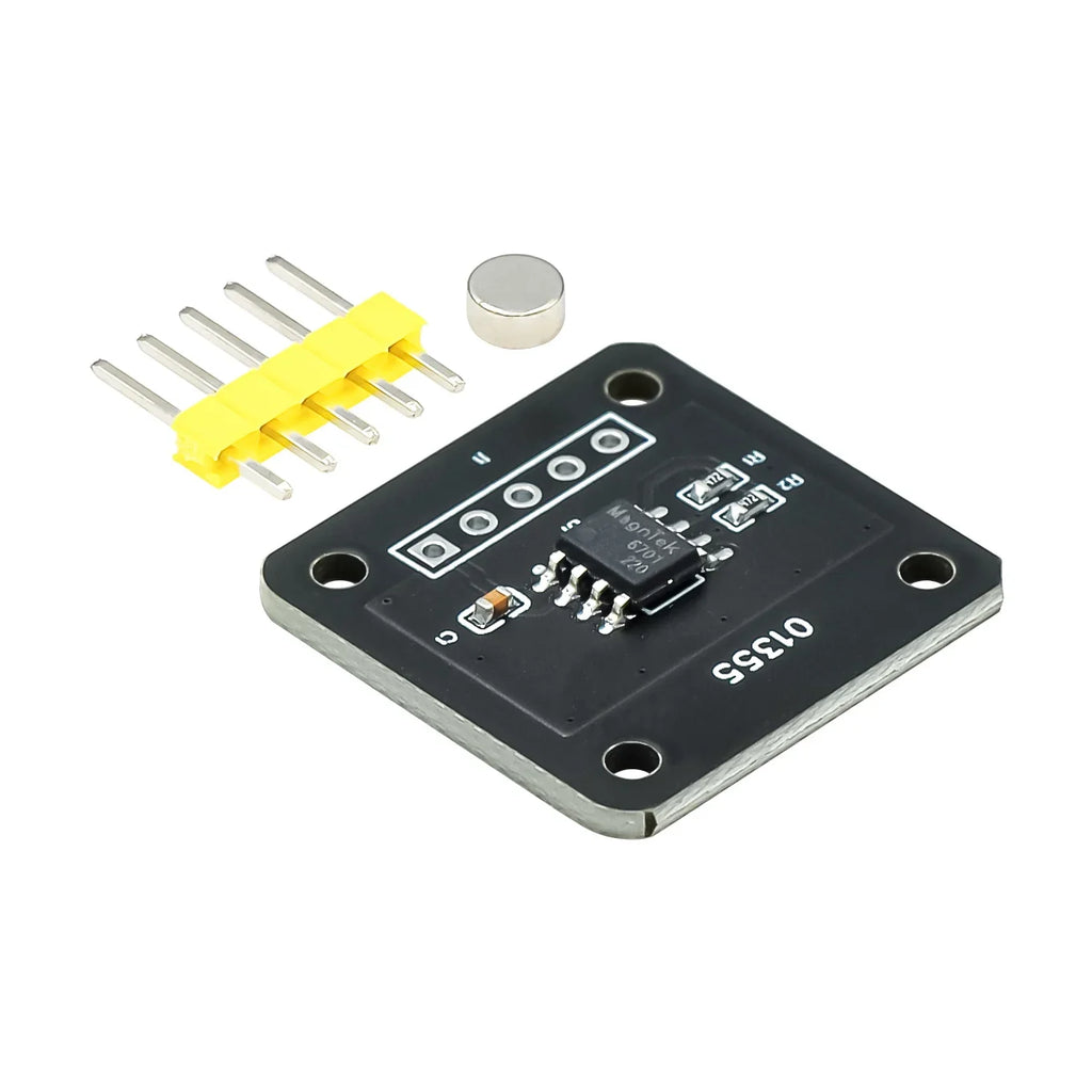 MT6701 Magnetic Induction Angle Measurement Sensor Module 14-Bit High Precision Encoder - Alternative to AS5600