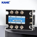 KANE DC-AC 3-Phase Solid State Relay 3-SSR 10A-200A KSSR 3~32VDC-24~480VAC Control 40AA 40DA KSSR Epoxied Protection