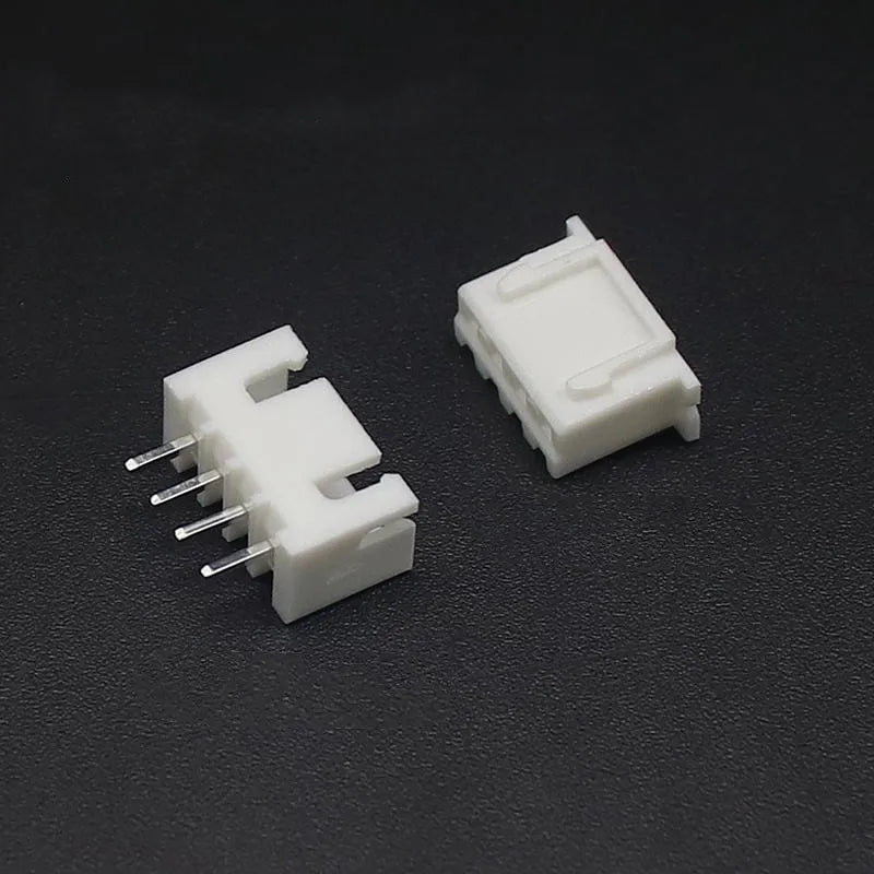50Set/100Pcs JST XH2.54 Straight/Curved Header+Housing+Terminal Connector 2P/3/4/5/6/7-12Pin Right Angle 90°/180°Socket For PCB