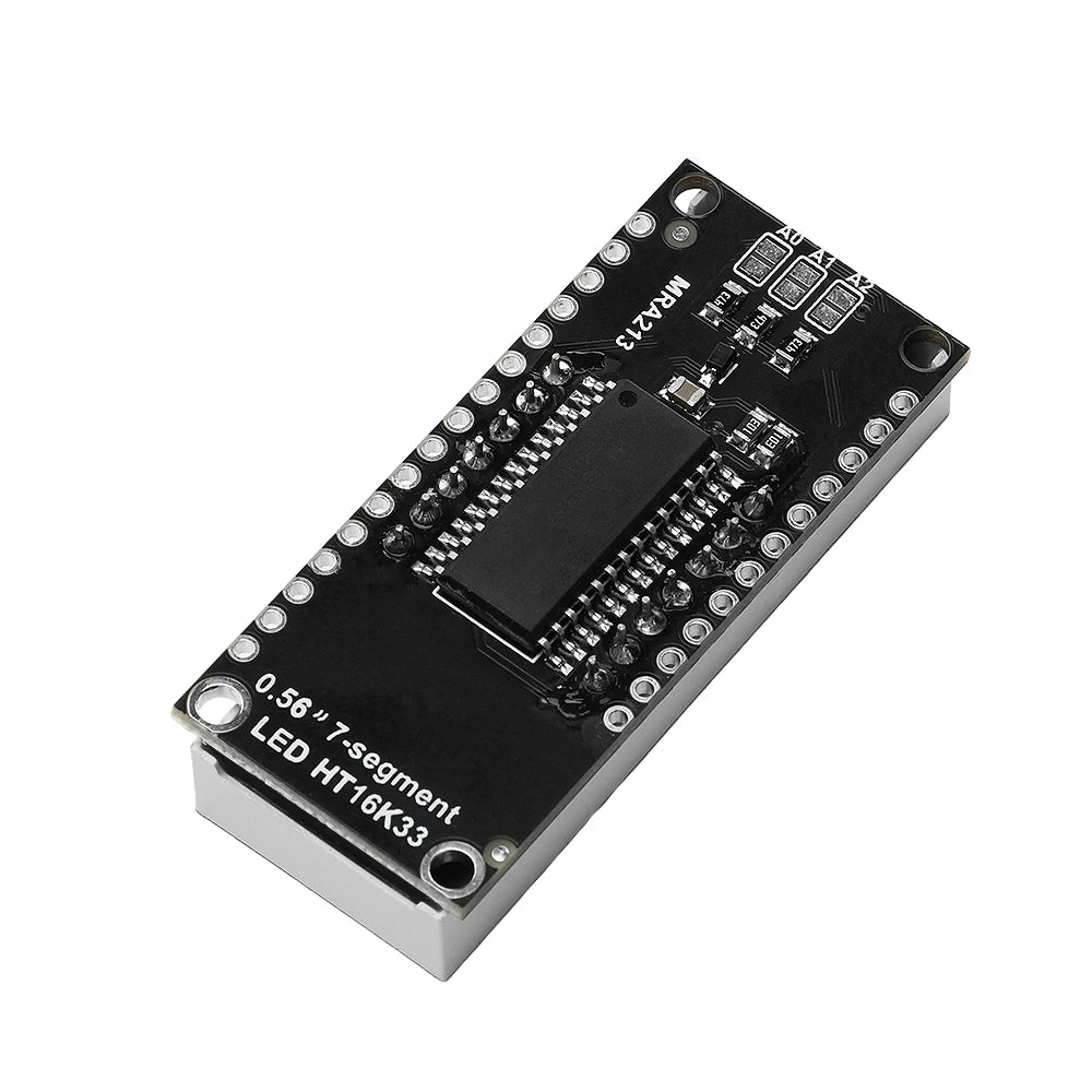 HT16K33 LED Display Module for Arduino 4 Digit 7 Segment 0.56 inch Time Clock Indicator Tube Module Red Blue Green Yellow White