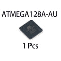 1/5/10/30/50/100Pcs Surface Mount ATMEGA128A-AU TQFP-64 Package 8 Bit AVR Microcontroller Integrated Circuit Chip