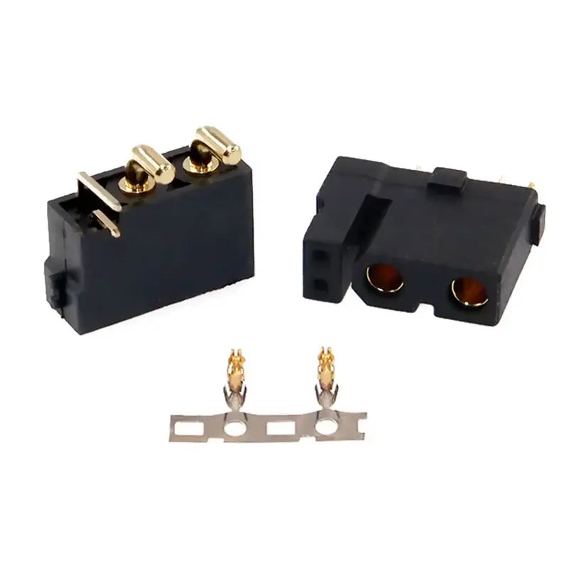 2+2 XT30 Model Aircraft Plug XT30PB/XT30PW 2+2 Lithium Battery Charging Connectors 4pin Male Female High Current for New Energy