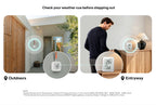 SONOFF SNZB-02DR2 AirGuard TH 3.6'' LCD Zigbee Temperature Humidity Sensor App Monitoring Work With Apple Home Via Matter Bridge