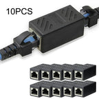 RJ45 Coupler Extender Connector Cat 5 Cat6 Cat6a Ethernet Coupler Female To Female PC Hardware Adapters Ethernet Cable Extender