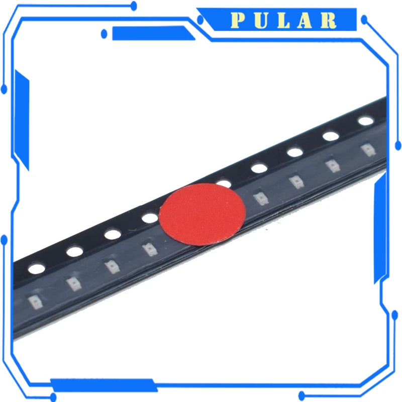 PLR 100PCS 0603 SMD LED light emitting Diode bead Blue Red Yellow Green Warm White Orange UV Pink LEDs