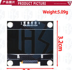 1.3 inch oled IIC Serial White OLED Display Module 128X64 I2C SSD1306 12864 LCD Screen Board VDD GND SCK SDA for Arduino