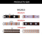 WS2812B WS2815 WS2811 WS2813 5050SMD Addressable LED Strip RGB Full Color Smart Programmable Led Lights Atmosphere Home Decor