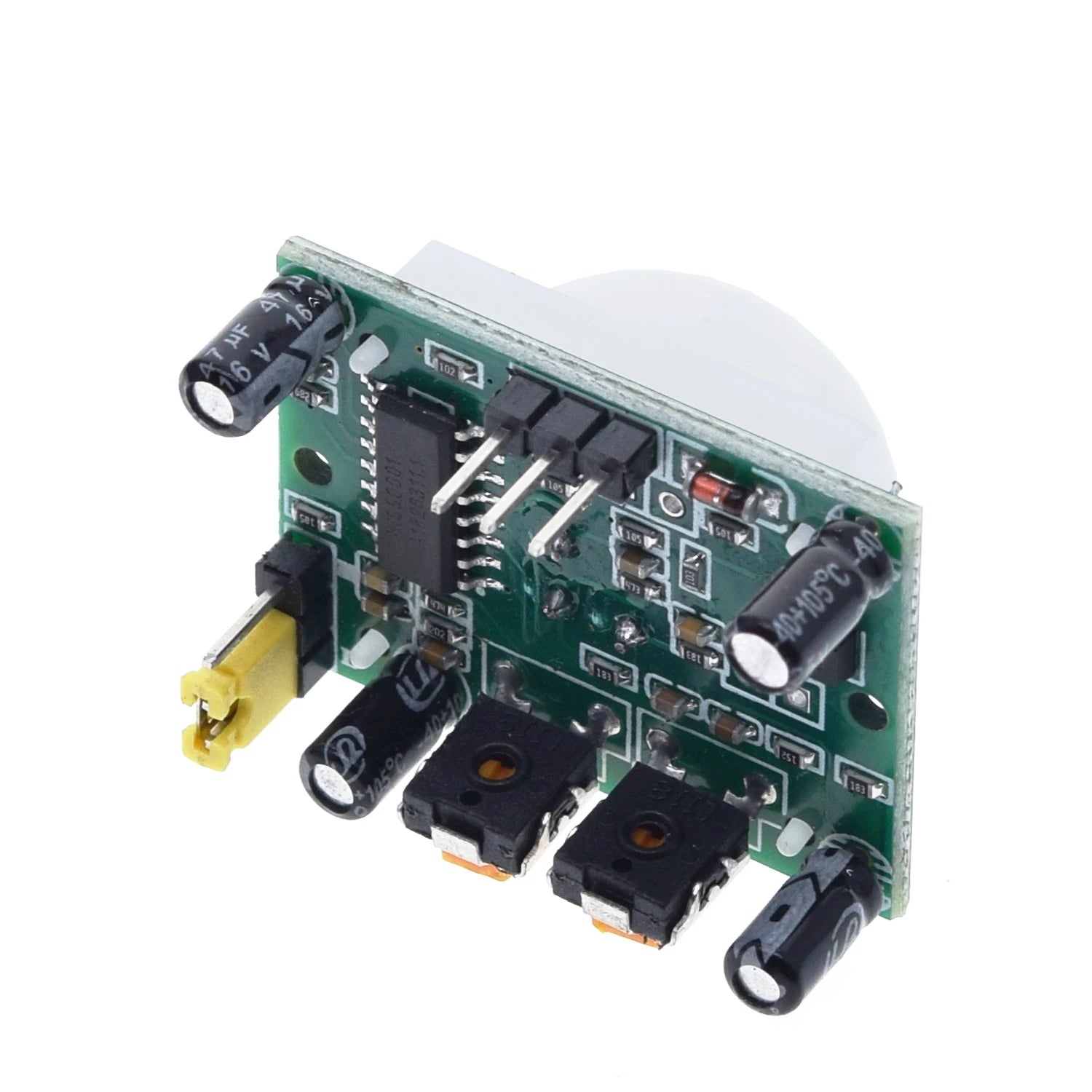 TZT 1/3pcs HC-SR501 Adjust IR Pyroelectric Infrared PIR Motion Sensor Detector Module for arduino for raspberry pi kits
