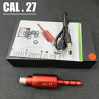 Tactical Dual-purpose Magnetic Suction 22LR 9mm 7.62x39 12GA Laser Training Bullet Red Dot Bore Sight Laser Dry Fire Snap Caps