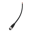 M12 Aviation Plug Connector 2 3 4 5 6 8 Pin Male Female Waterproof Sensor A-type Straight Head with Plug PVC Signal Line 0.2-10M