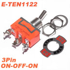 5pcs Toggle Switch Latching On-Off On-On On-Off-On E-TEN1021 1122 1221 1321 Power Button Switch 250V 15A Toggle Switch