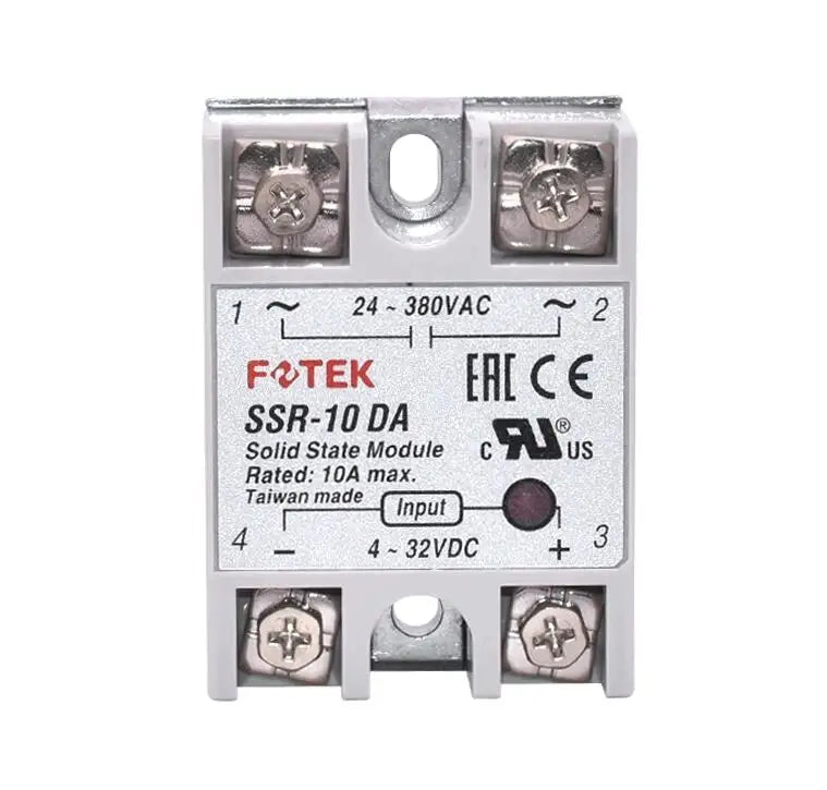 FOTEK Original Single Phase Solid State Relay SSR-10DA-H SSR-25DA-H SSR-40DA-H SSR-50DA-H SSR-75DA-H