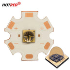 LED 10W Infrared IR 940nm High Power 5050 XML Bead Chip Emitter 4Chips Ceramic Bracket DC2.5-4.0V 1500mA for Night Vision Camera