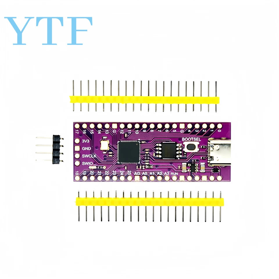 1-10PCS Ultimate Pico RP2040 128Mbit 4/16MB Compatible With Raspberry PI Dual-core Processors