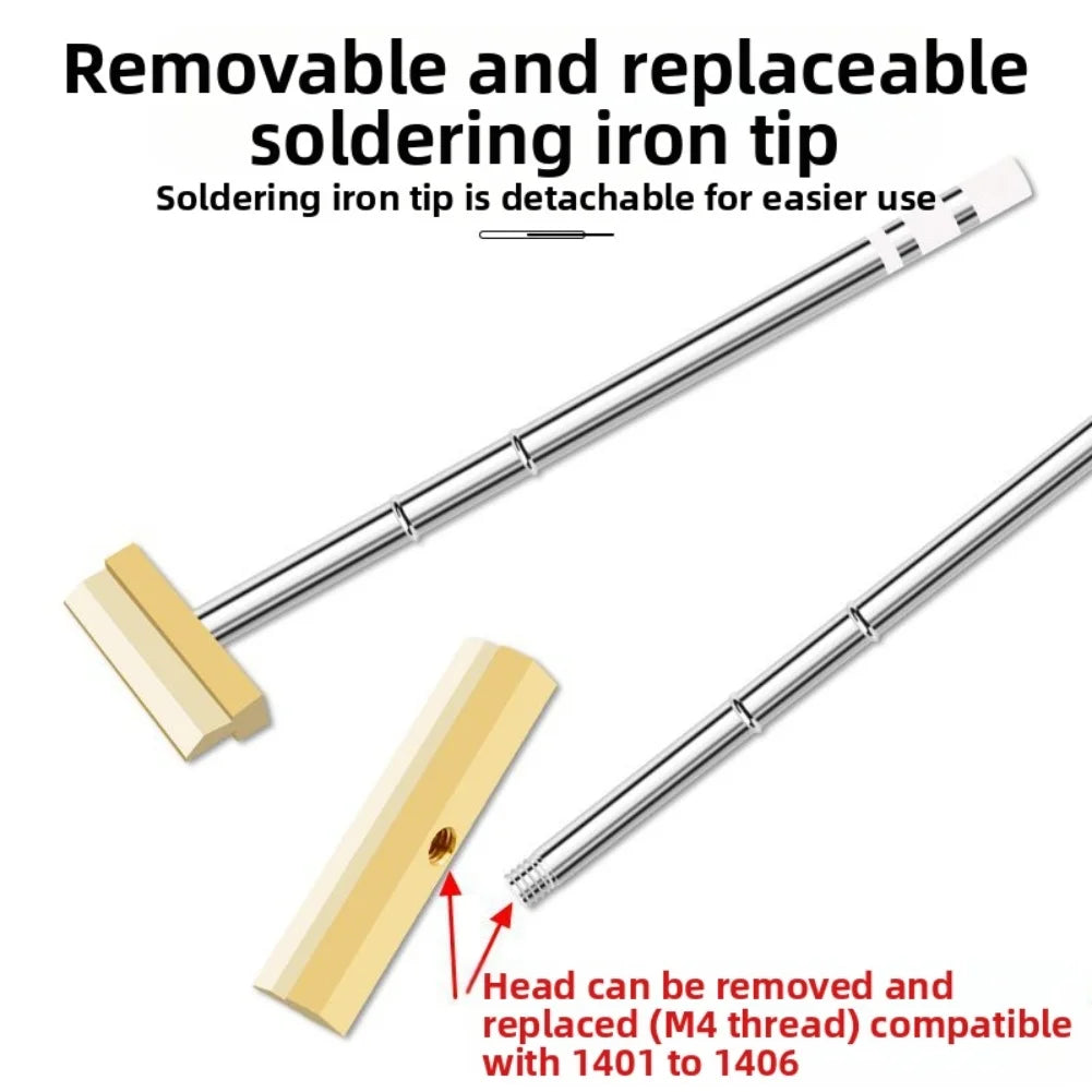 T12 Spade Soldering Iron Tip Electric Soldering Iron Tip For FX-951 For FX-950 For FM-203 Soldering Stations Welding Tool
