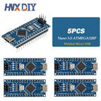 1-10pcs For Nano V3.0 Micro Controller Module ATmega328P Module Nano Board CH340 USB Cable Compatible with Arduino Nano V3.0