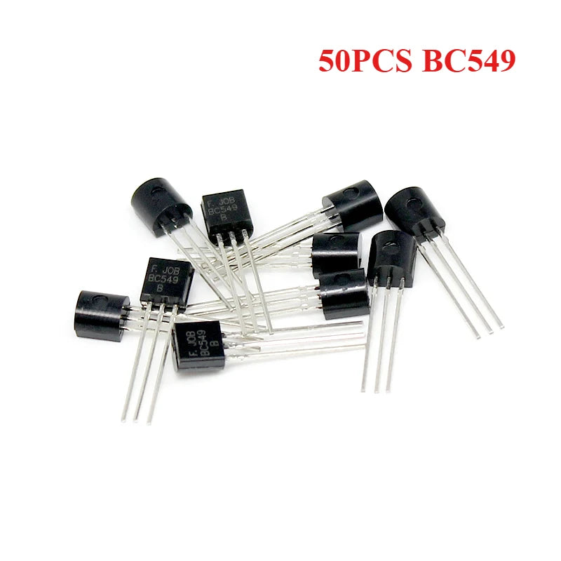 50-200PCS TO-92 Transistor Kit BC327 BC337 BC548 BC549 2N2222 2N2907 2N3906 2N5401 2N5551 A1015 C1815 S8050 S8550 TL431A PNP NPN