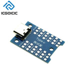 1-50pcs USB Type-C Breakout Board – All Pins Exposed, VBUS GND DP DN CC SBU, for Charging & Data Debugging, DIY Electronics