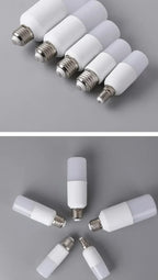 10~1PCS E27 Light Bulb 3-year Warranty 20W 10W White Light LED Cylindrical Corn Bulb AC 220V LED Lamp Home Decoration Chandelier