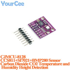 2pcs/1pc MICS-6814 Nitrogen Carbon Gas Sensor Air Quality CO NO2 NH3 TGS2600 CCS811 BME680 Temperature Humidity Height Detection