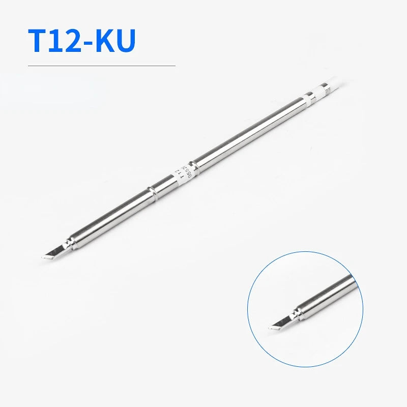 T12 Tip Soldering Iron Tip T12-D24 ILS J02 K KU for Hakko Fx951 DIY T12 Soldering Station Kits Welding Tools