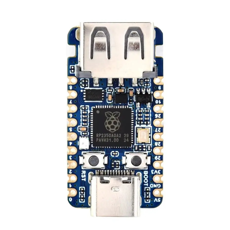 Raspberry Pi Pico 2 RP2350 USB A/Zero Development Board Equipped With Onboard Type-A/C Expansion Port Waveshare RP2350A
