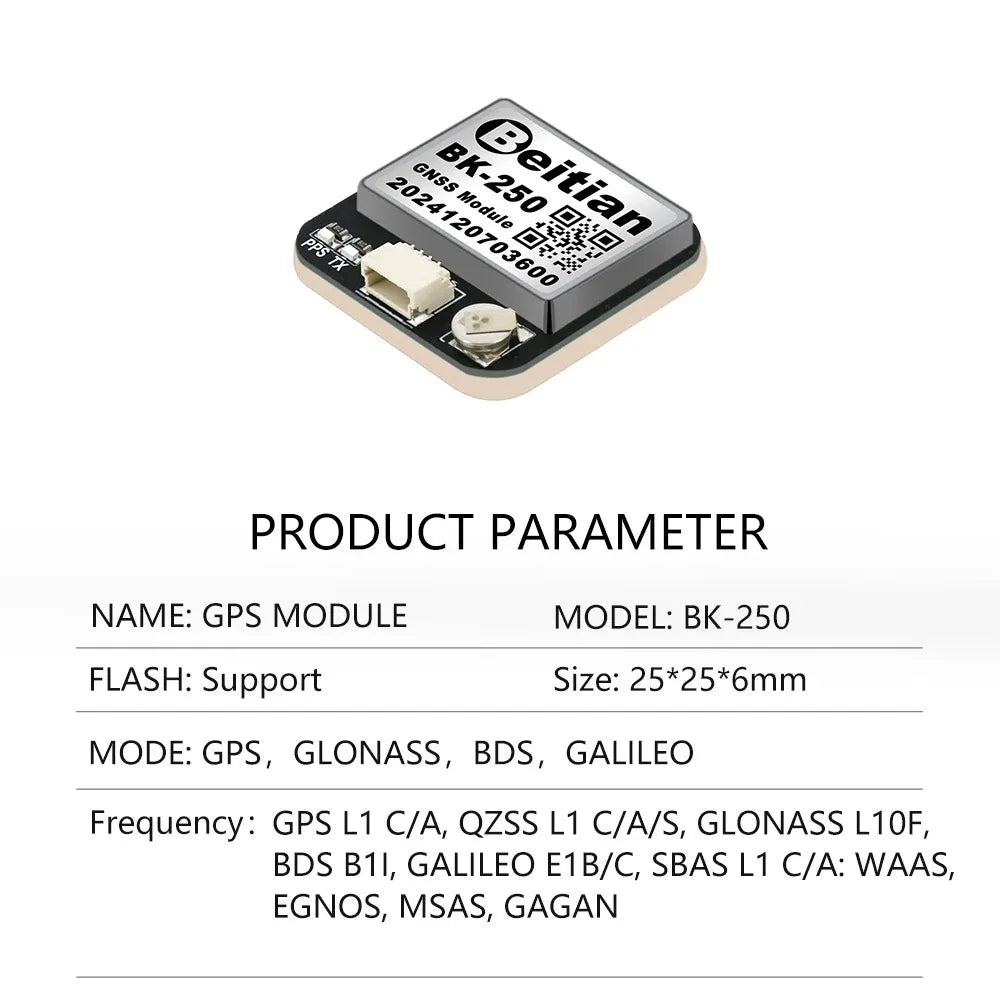 Beitian GPS Module with Compass M8 M9 M10 Ceramic Antenna on-board flight controller FPV GNSS GPS Receiver Antenna Module Ublox